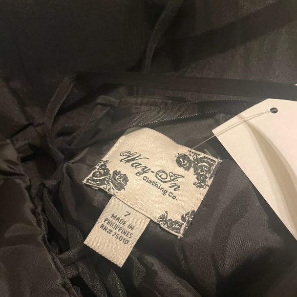 Formal dress. Black/Zebra size 2 - Picture 2 of 5